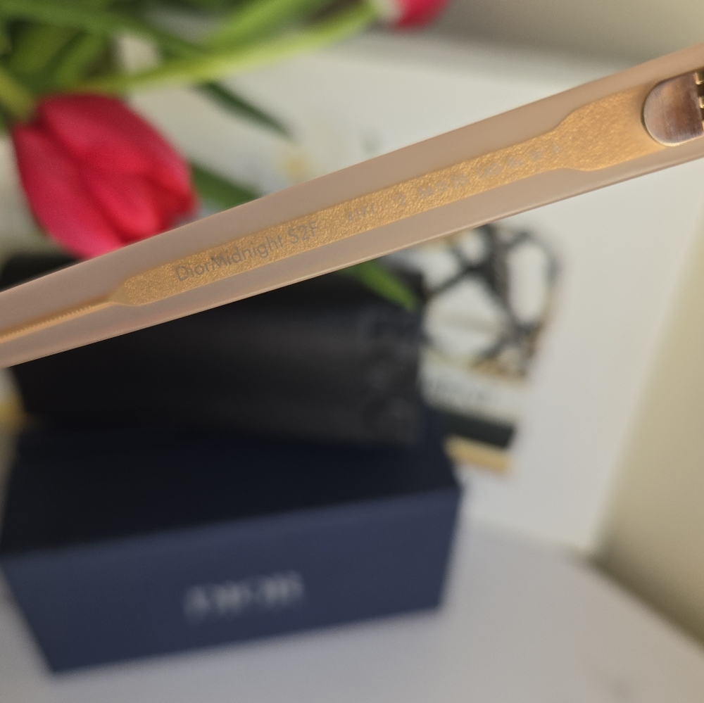⛔️SOLD⛔️Christian Dior Midnight S2F 56mm Geometric Matte Pink Sunglasses - Picture 6 of 11